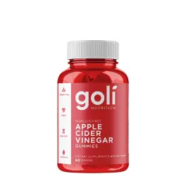 Goli Apple Cider Vinegar gummies (60 Gomitas, Manzana)