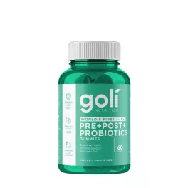 Goli Pre + Post + Probiotics Gummies (60 Gomitas)