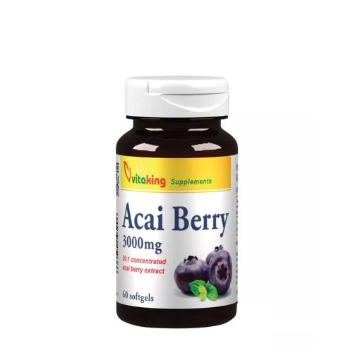 Vitaking Acai Berry 3000 mg (60 Cápsula blanda)