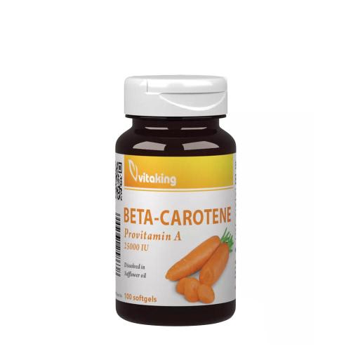 Vitaking Beta-Carotine Provitamin-A – 25,000 IU (100 Cápsula blanda)