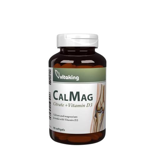 Vitaking CalMag Citrate +Vitamin D3 (90 Cápsula blanda)