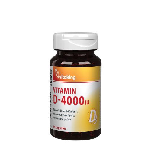 Vitaking Vitamin D-4000 (90 Cápsula)