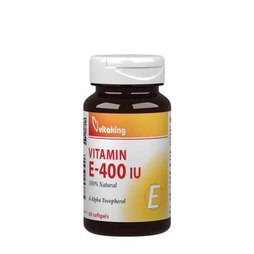 Vitaking Vitamin E-400 IU (60 Cápsula blanda)