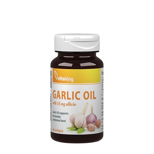 Vitaking Garlic Oil with 15 mg allicin (90 Cápsula blanda)