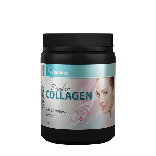 Vitaking Collagen Powder (330 g, Fresa)