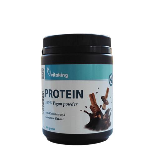 Vitaking 100% Vegan Protein powder (400 g, Chocolate y Canela)