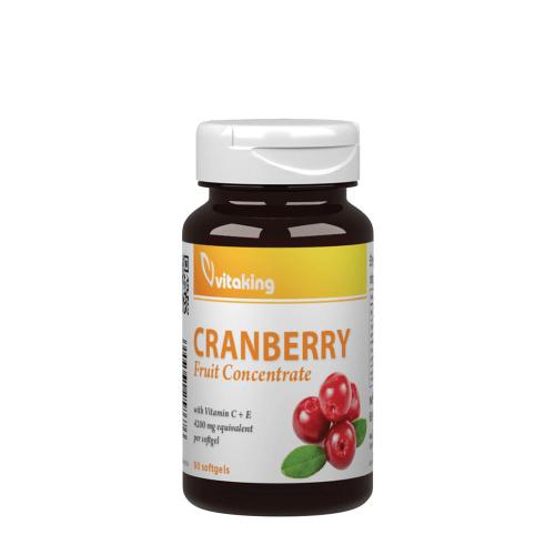 Vitaking Cranberry Fruit Concentrate + C + E 4200 mg (90 Cápsula blanda)