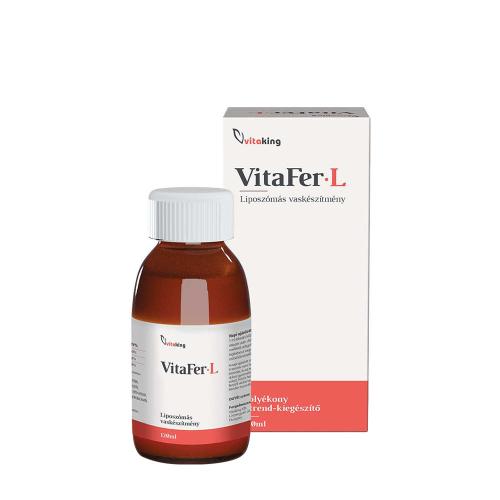 Vitaking VitaFer-L Liposomal Iron Supplement (120 ml, Piña)
