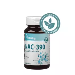 Vitaking NAC-390 (N-acetyl-L-cysteine) 390 mg (60 Cápsula)