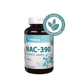 Vitaking NAC-390 (N-acetyl-L-cysteine) 390 mg (120 Cápsula)