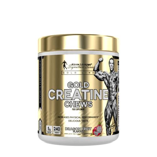 Kevin Levrone Gold Line Creatine Chews  (240 Tableta, Fruta del Dragón (pitahaya))