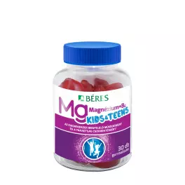 Béres Magnesium  B6 Kids & Teens (30 Gomitas, Frambuesa)