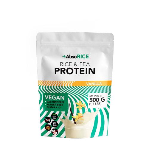 AbsoRICE Rice & Pea Protein - Vegan Protein Powder (500 g, Vainilla)