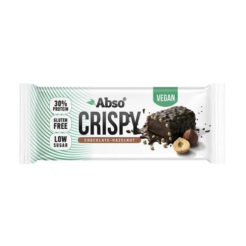 AbsoRICE Abso Crispy Bar - Vegan Protein Bar (50 g, Chocolate con Avellanas)