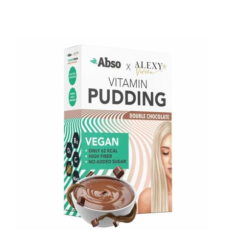 AbsoRICE Abso x Alexy Vivien Vitamin Pudding - Vegan Puding (450 g, Doble Chocolate)