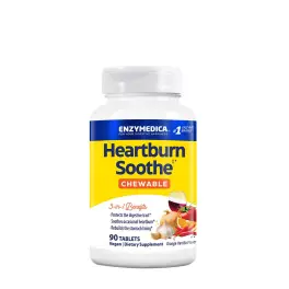  Enzymedica Heartburn Soothe Chewable (90 Tableta masticable, Naranja – Vainilla)