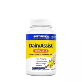   Enzymedica DairyAssist® Chewable (60 Tableta masticable, Vainilla)