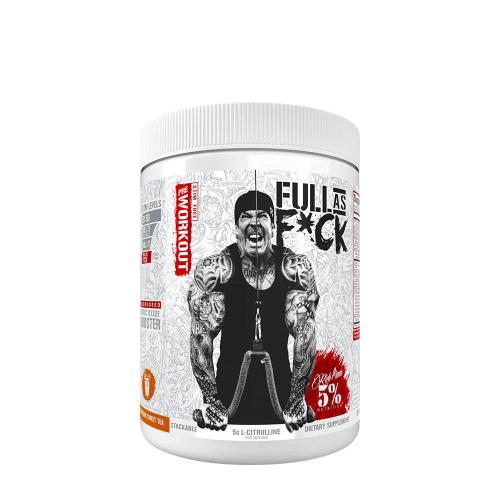 5% Nutrition Full As Fck Nitric Oxide Booster: Legendary Series (350 g, Té Helado del Sur)