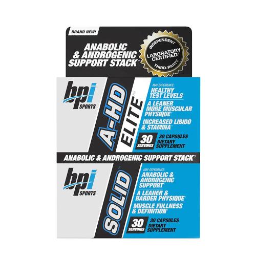 BPI Sports A-HD Elite (+ Solid) (2 x 30 cápsula)