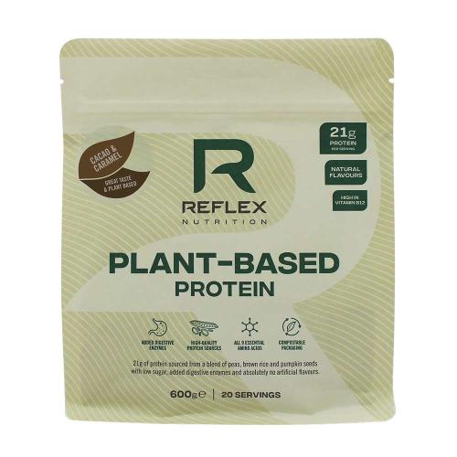 Reflex Nutrition Plant Based Protein  (600 g, Cacao & Caramelo)