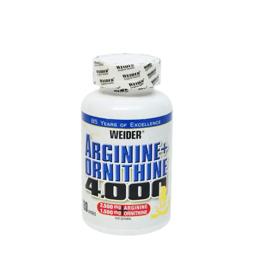 Weider Arginine + Ornithine 4000 (180 Cápsula)