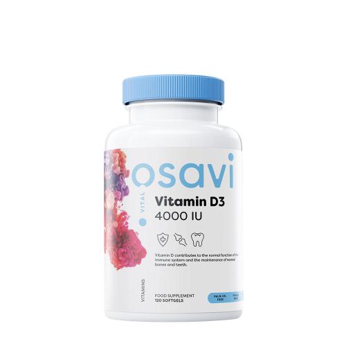 Osavi Vitamin D3 4000 IU (120 Cápsula blanda)