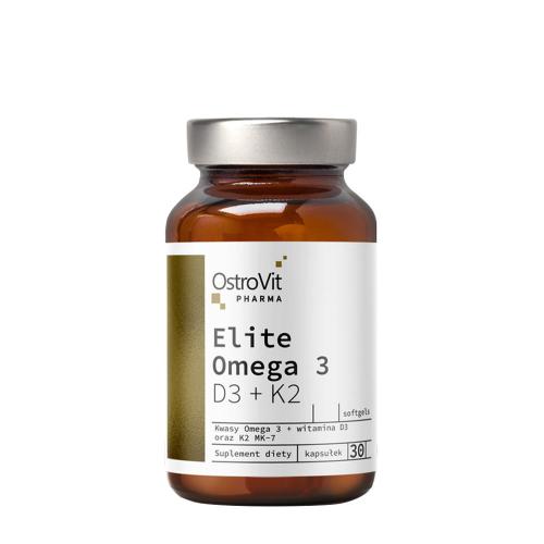 OstroVit Pharma Elite Omega 3 D3 + K2 (30 Cápsula)