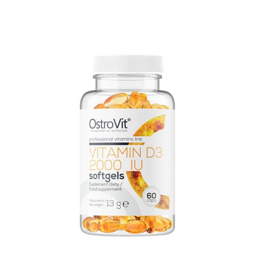 OstroVit Vitamin D3 2000 IU (60 Cápsula blanda)