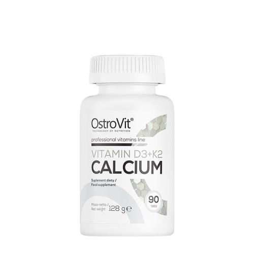 OstroVit Vitamin D3 + K2 + Calcium (90 Tableta)