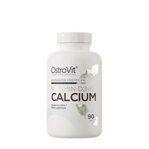 OstroVit Vitamin D3 + K2 + Calcium (90 Tableta)