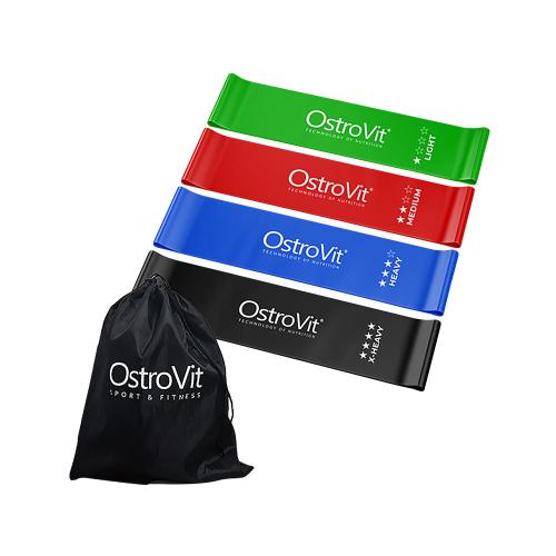 OstroVit Training Bands 4 pcs + bag (1 db)