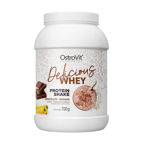 OstroVit Delicious WHEY (700 g, Plátano con Chocolate)