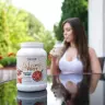 OstroVit Delicious WHEY (700 g, Plátano con Chocolate)
