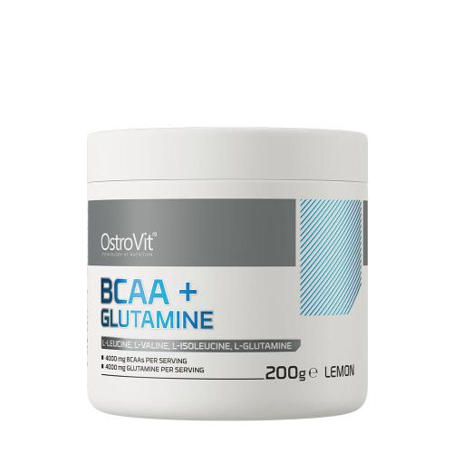 OstroVit BCAA + Glutamine (200 g, Limón)