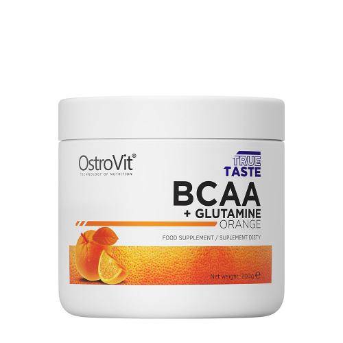 OstroVit BCAA + Glutamine (200 g, Naranja)