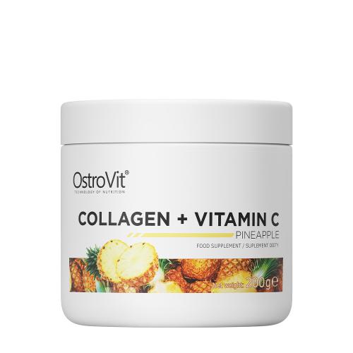 OstroVit Collagen + Vitamin C (200 g, Piña)