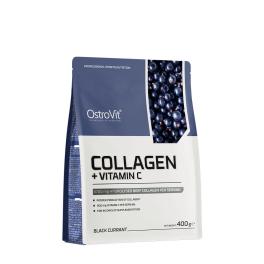 OstroVit Collagen + Vitamin C (400 g, Grosella Negra)