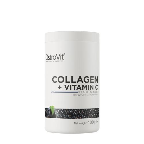 OstroVit Collagen + Vitamin C (400 g, Grosella Negra)