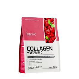   OstroVit Collagen + Vitamin C (400 g, Limonada de Frambuesa con Menta)