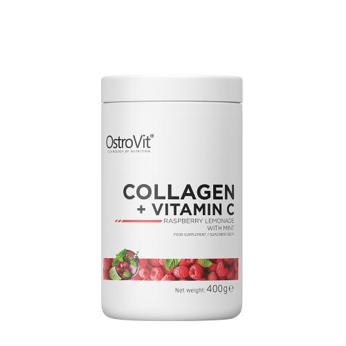 OstroVit Collagen + Vitamin C (400 g, Limonada de Frambuesa con Menta)