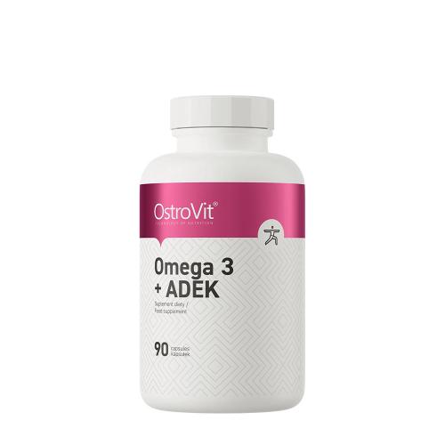 OstroVit Omega 3 + ADEK  (90 Cápsula)