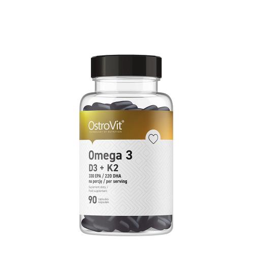 OstroVit Omega 3 D3 + K2 (90 Cápsula)