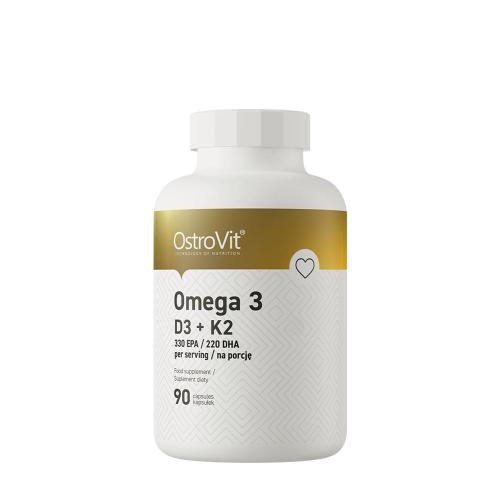 OstroVit Omega 3 D3 + K2 (90 Cápsula)