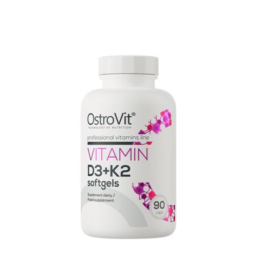 OstroVit Vitamin D3 + K2 (90 Cápsula)