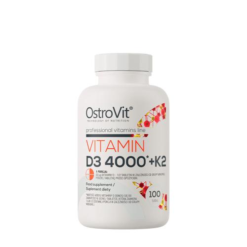 OstroVit Vitamin D3 4000 IU + K2 100 (100 Tableta)