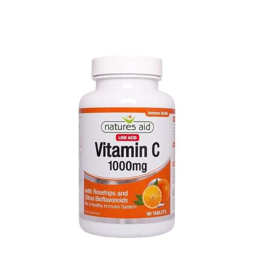 Natures Aid Vitamin C 1000 mg - Low Acid (90 Tableta)