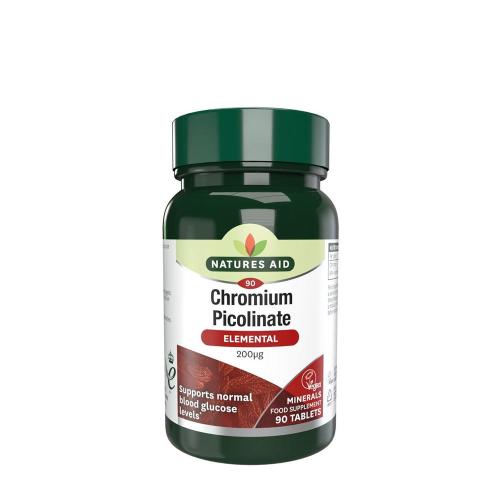 Natures Aid Chromium Picolinate 200 mcg (90 Tableta)