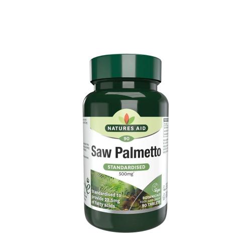 Natures Aid Saw Palmetto Standardised 500 mg (90 Tableta)