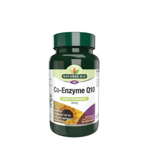 Natures Aid Co-Enzyme Q10 30 mg (30 Cápsula blanda)