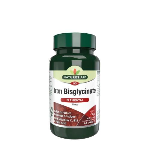 Natures Aid Iron Bisglycinate (90 Tableta)